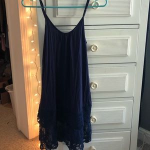 Navy Blue dress slip
